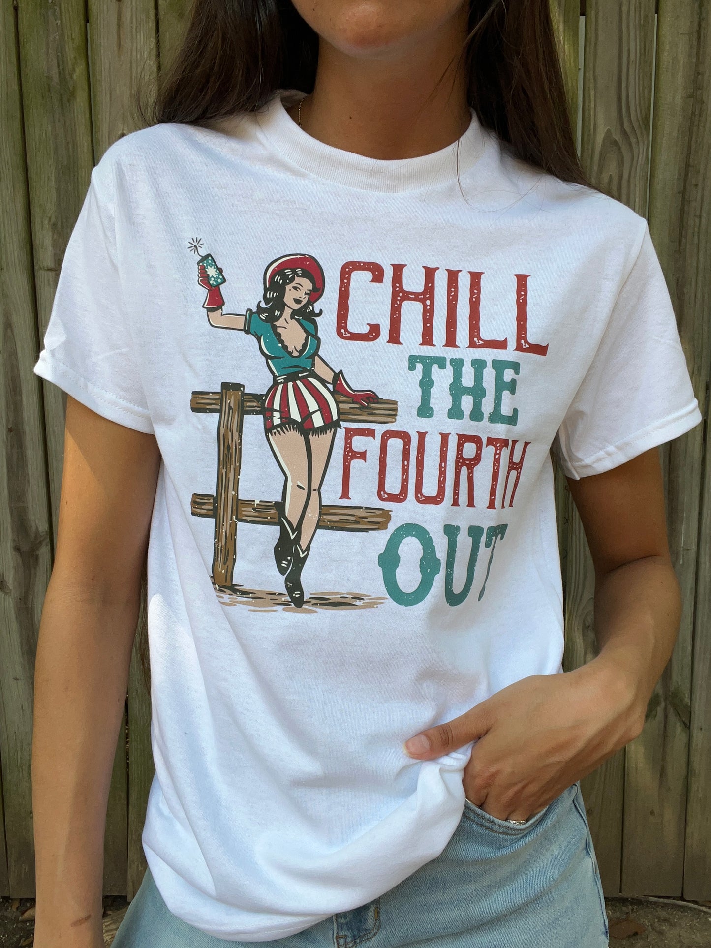 Chill the Fourth Out- Tee