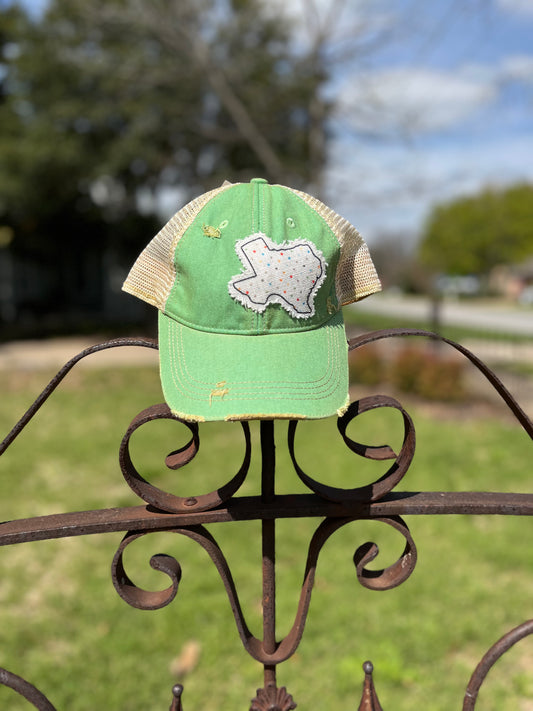 Texas Polka Dot Trucker Hat