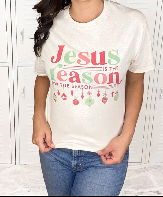 Jesus Is The Reason Christmas Tee